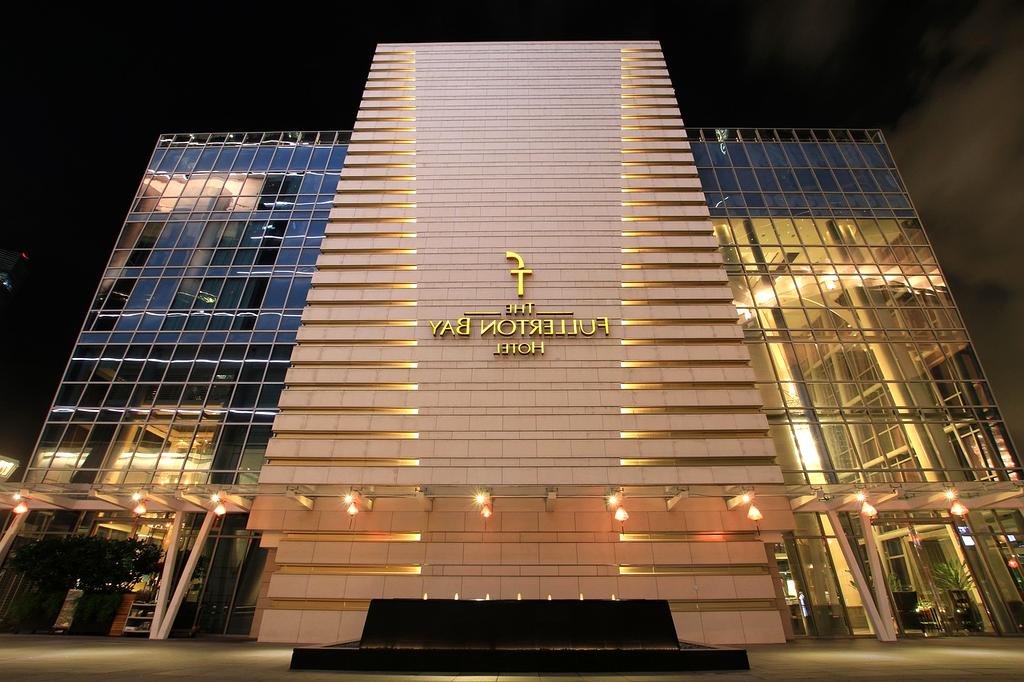 Beautiful modern hotel lobby with elegant lighting and comfortable seating areas